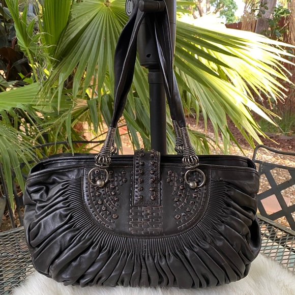 Dior Plisse frame bag leather large. This is a vintage classic CD bag - Picture 2 of 16